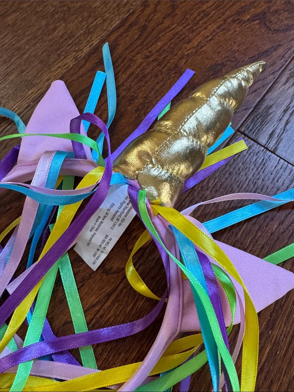 NWT Rainbow Unicorn Headband